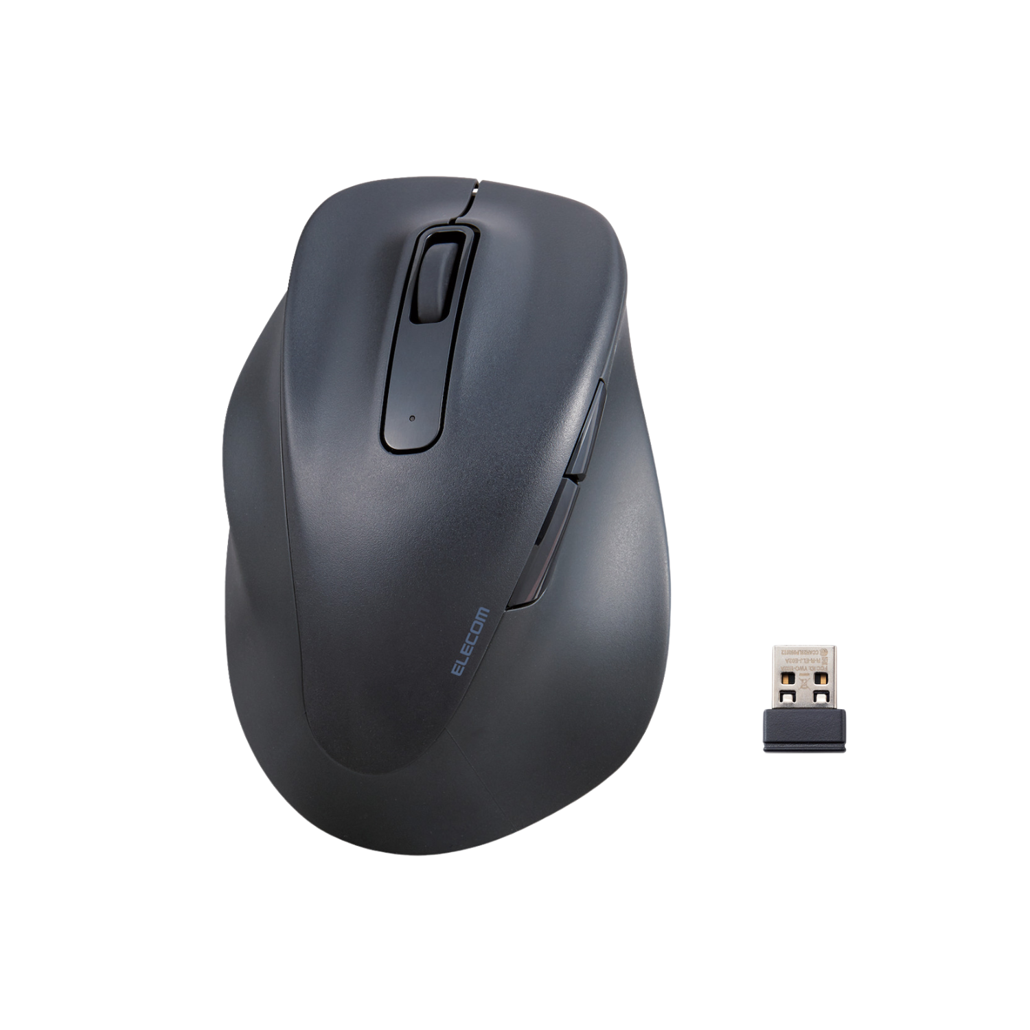 ergonomic left-handed mouse with wireless USB-A dongle - best left handed mouse for work