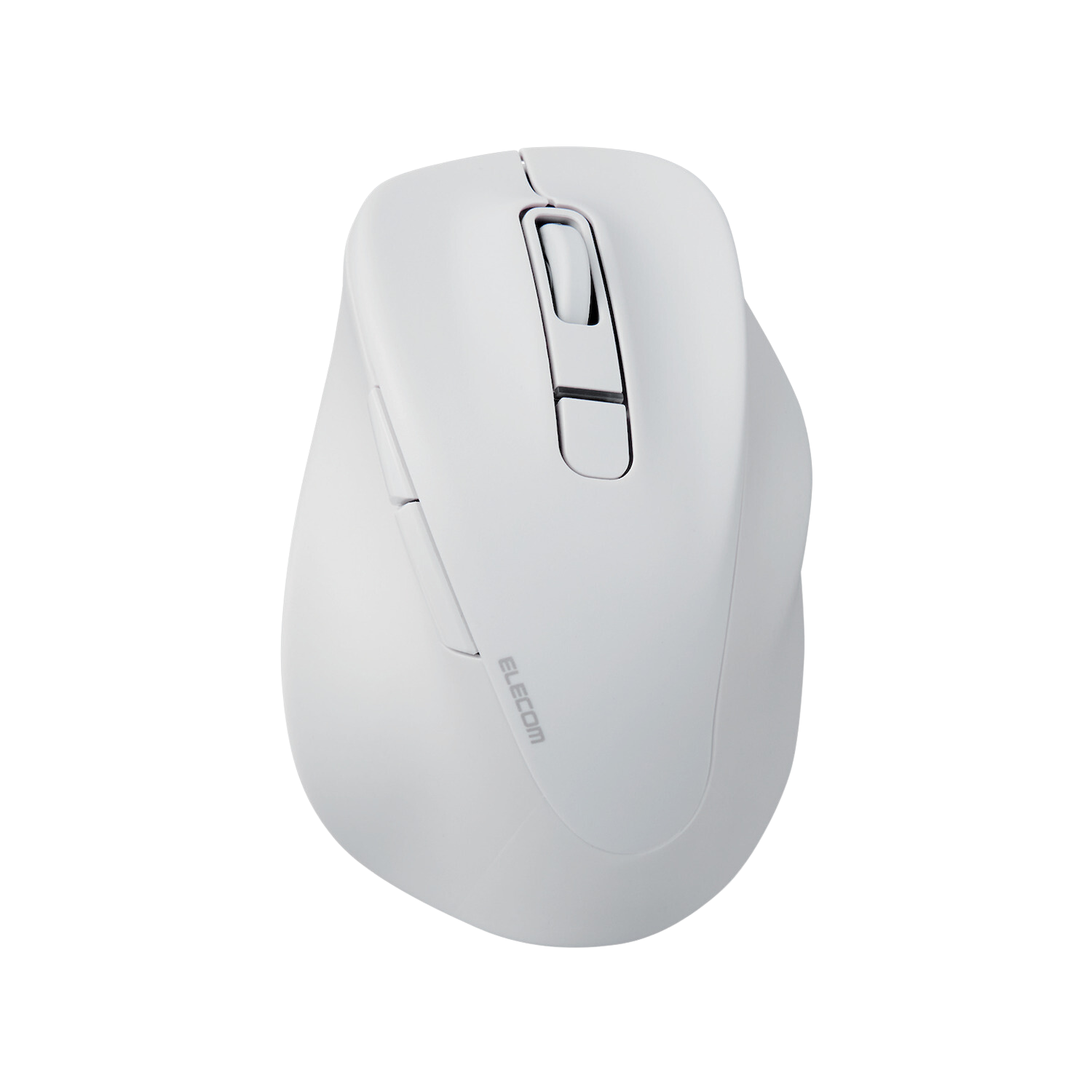 top view | wireless bluetooth computer mouse in white