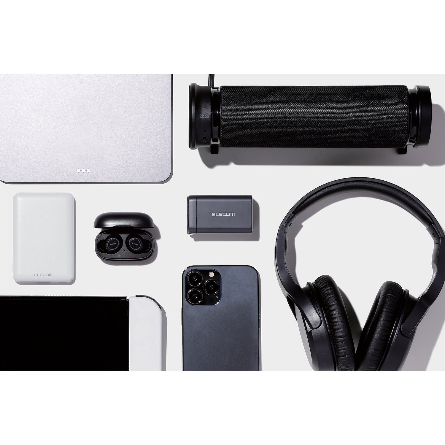 GaNII compact high speed wall charger that works with USB-C laptops, macbooks, tablets, smartphones, speakers, headphones, and more