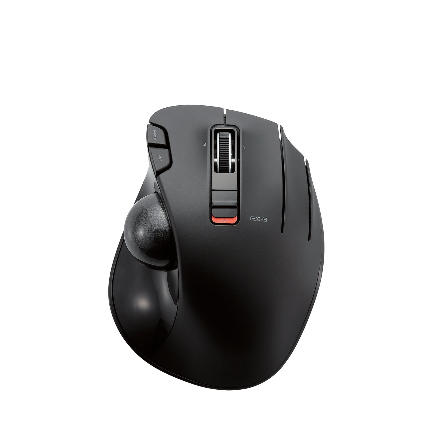 Black EX-G Trackball Wireless USB Black Ball | Wireless Trackball Mouse