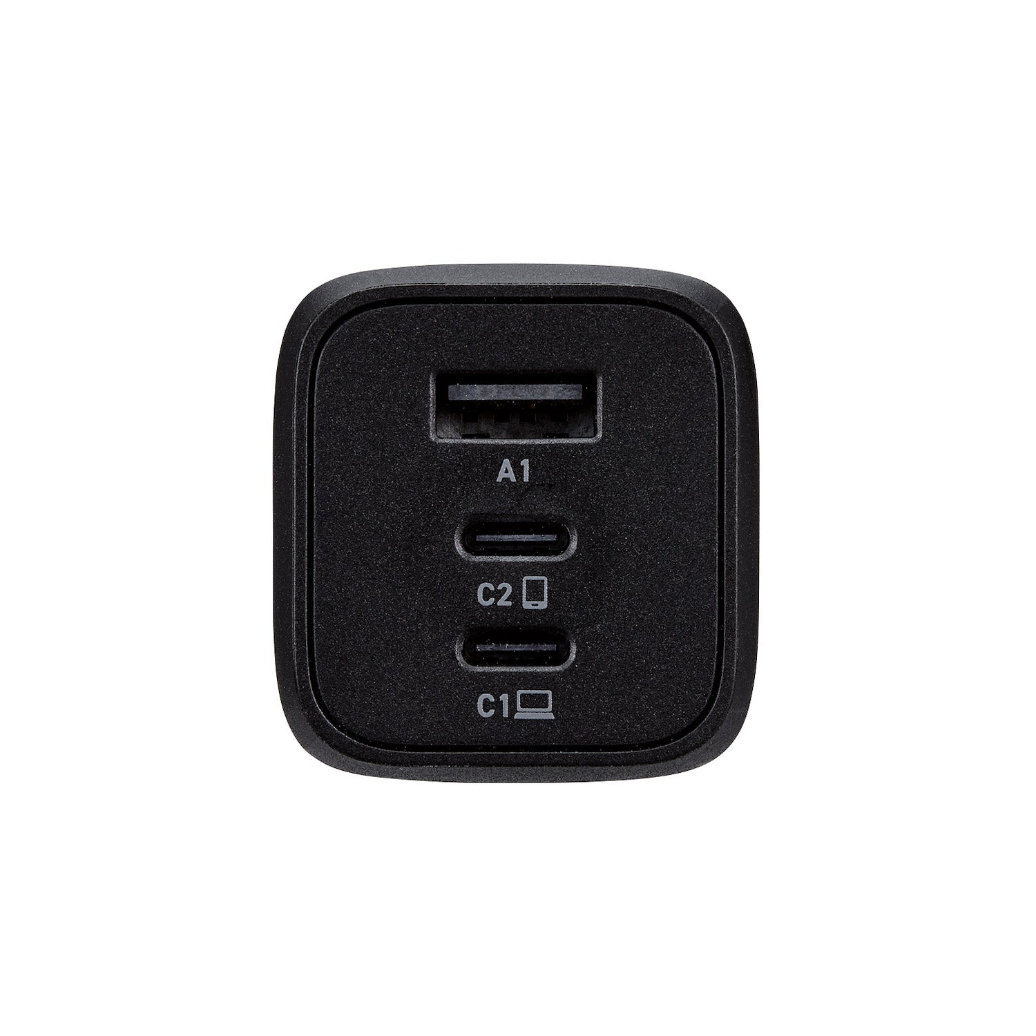 Compact Charger GaNII 65W A1 C2 C1 white background | Elecom ultra-high output device charger