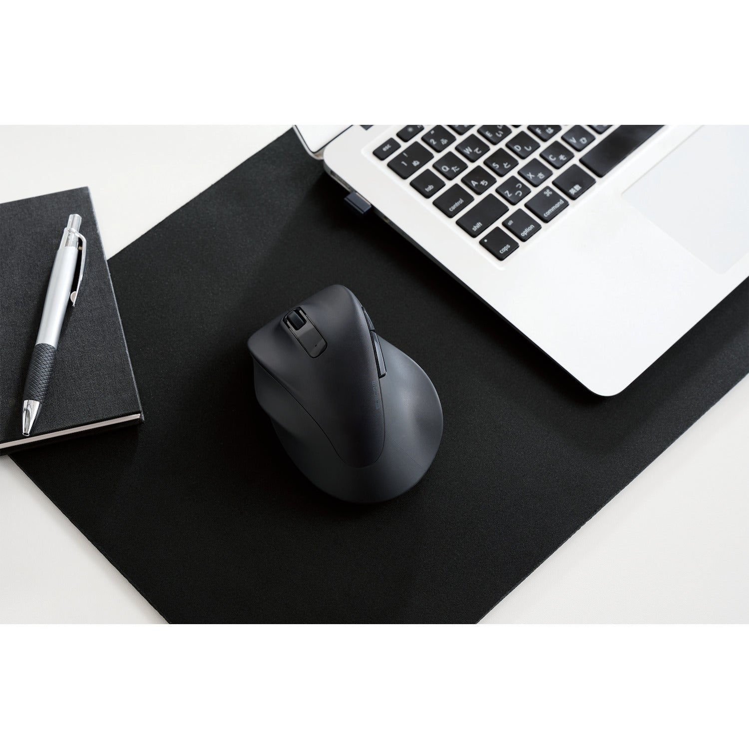 black comfortable left handed mouse - ergonomic mouse for carpal tunnel