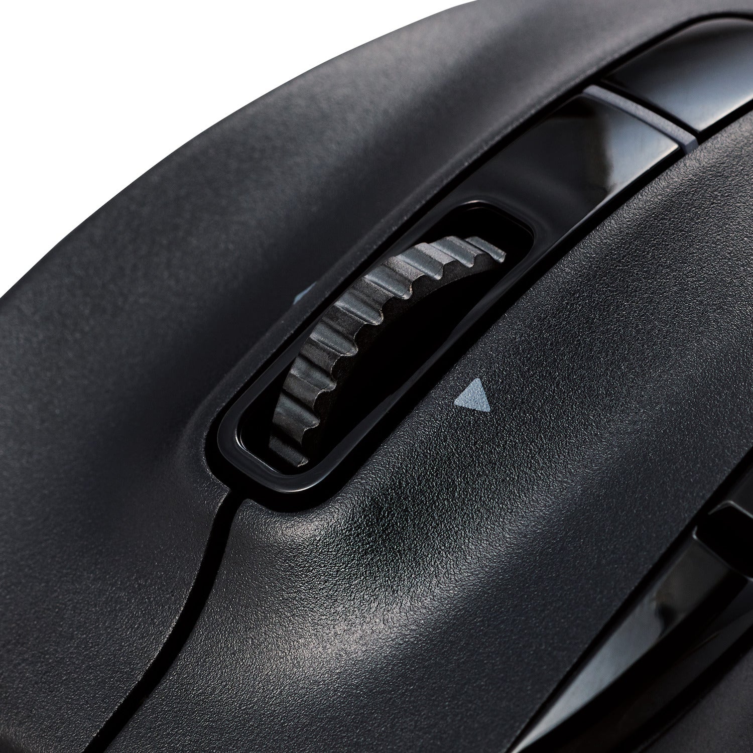 black mouse with scroller button