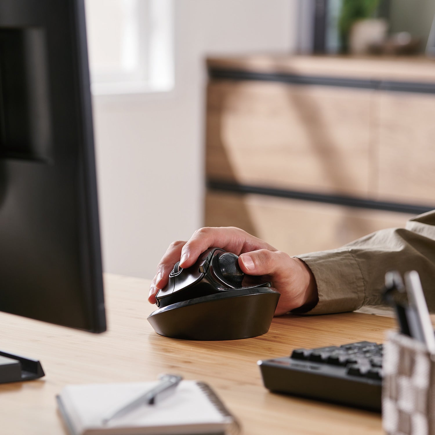 Trackball Angle Disc Pad