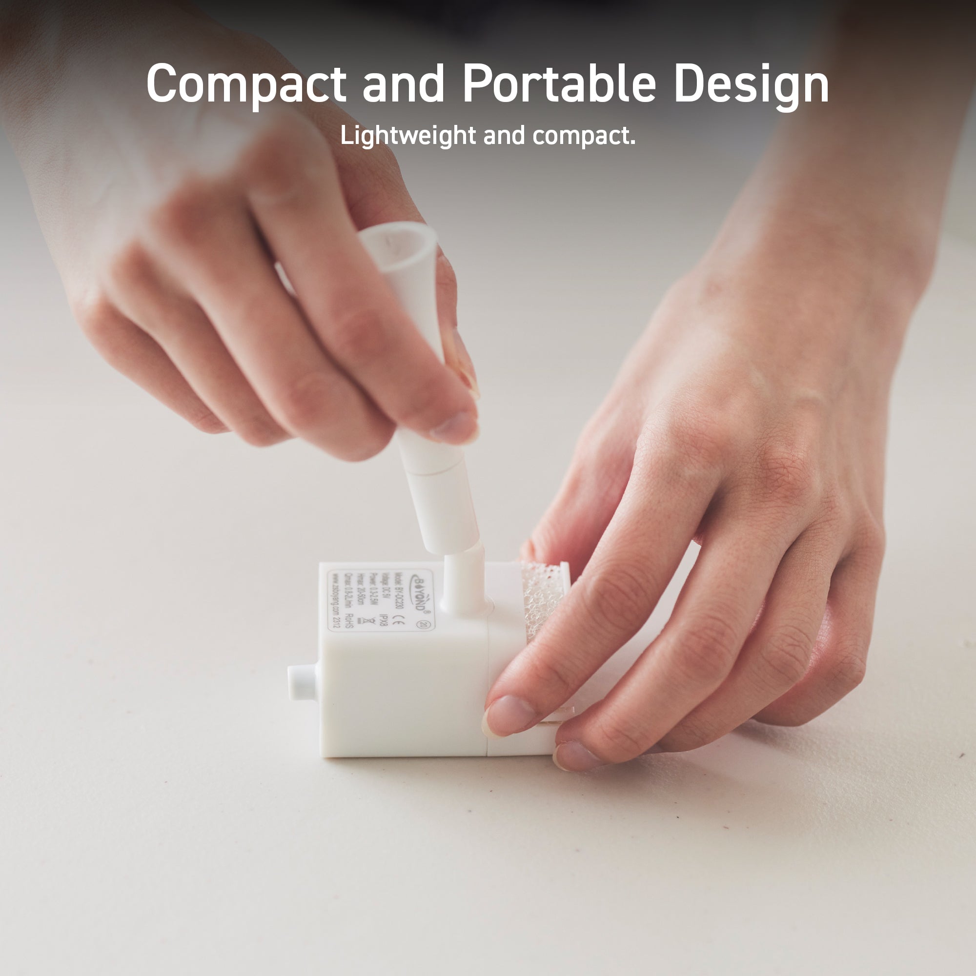 compact an portable pet water fountain pump replacement