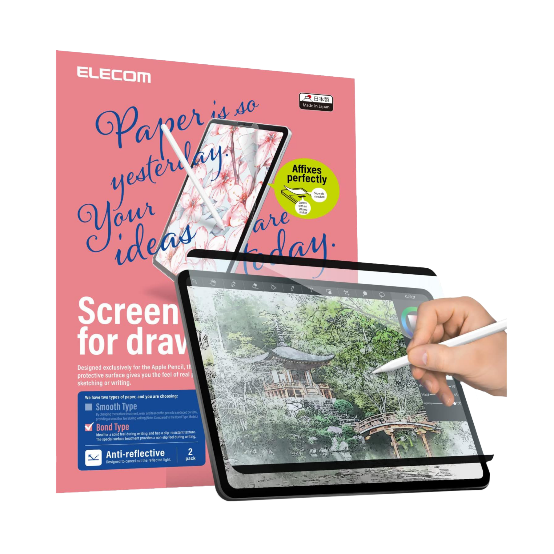 Paperlike - Screen Protector 2pk for Apple iPad Pro 11 (2018-2022) & iPad  Air