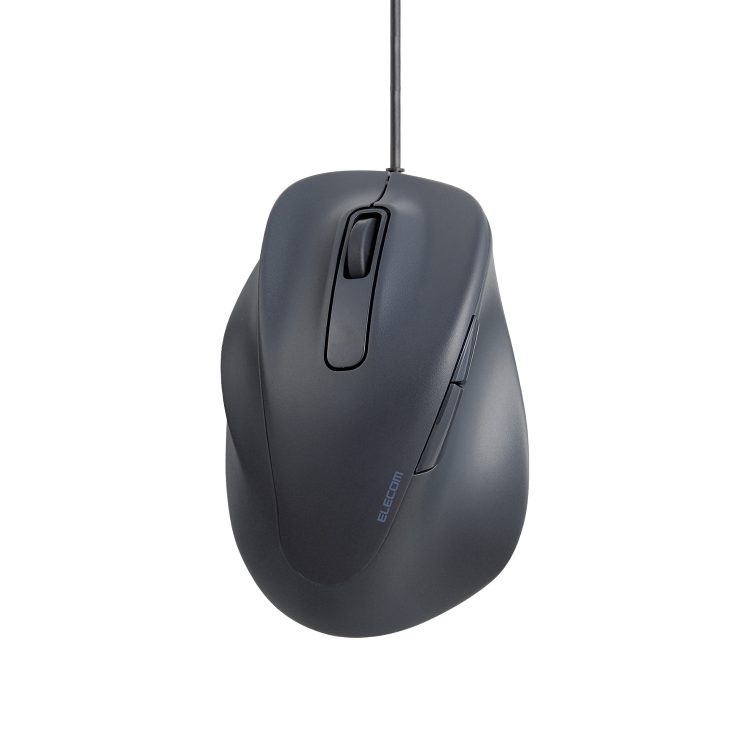black ergonomic computer mouse | wired work mouse