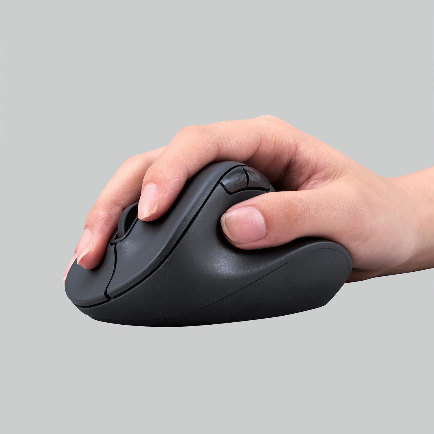 black ergonomic workflow computer mouse for gaming