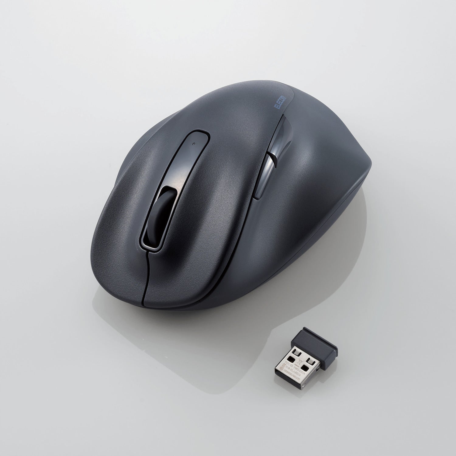 wireless ergonomic mouse and usb connector system