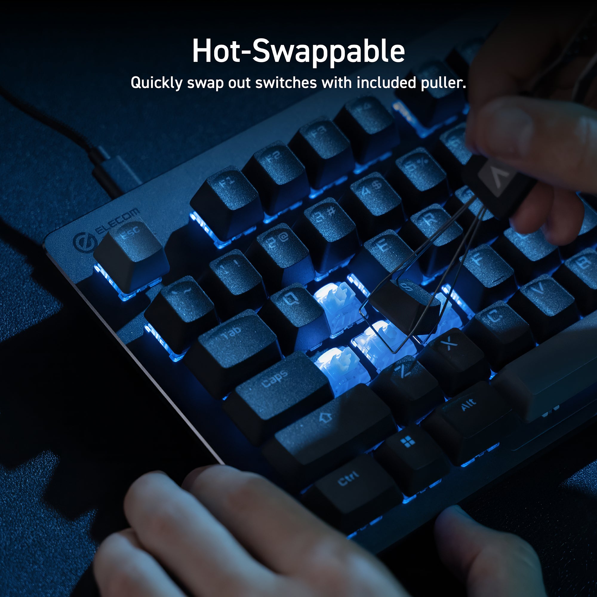 TK-VK720A Rapid Trigger Silent Gaming Keyboard