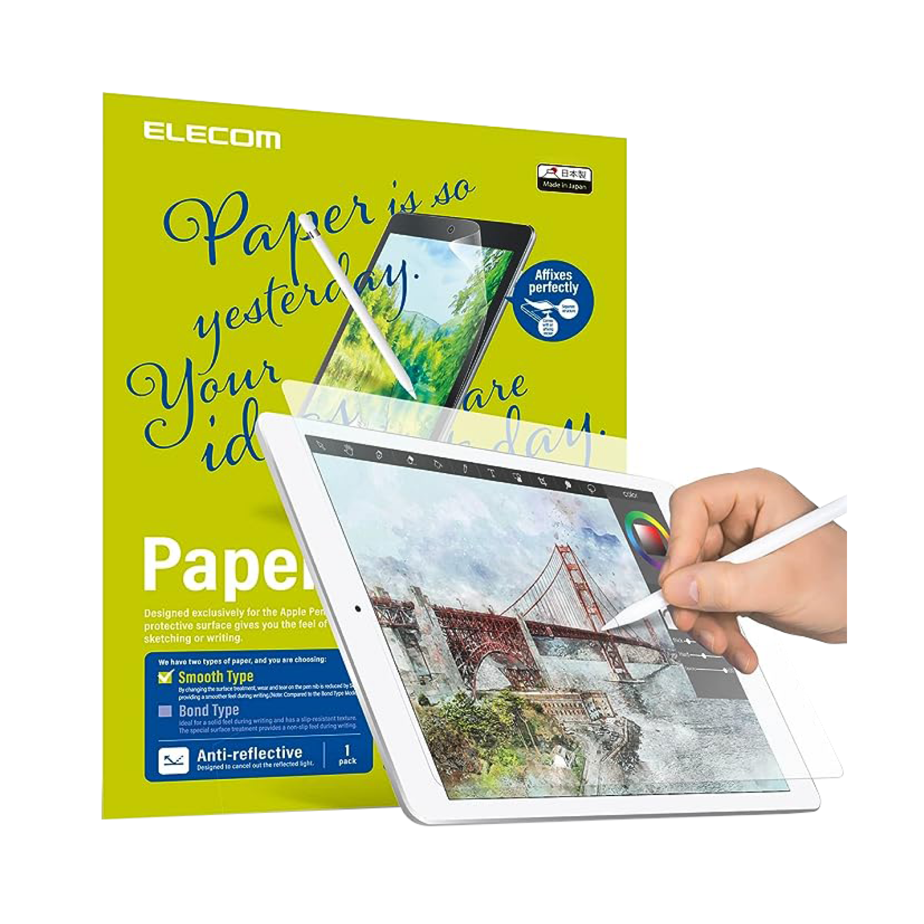 Pencil Feel Screen Protector for 10.9" iPad 2022 (2 Pack)