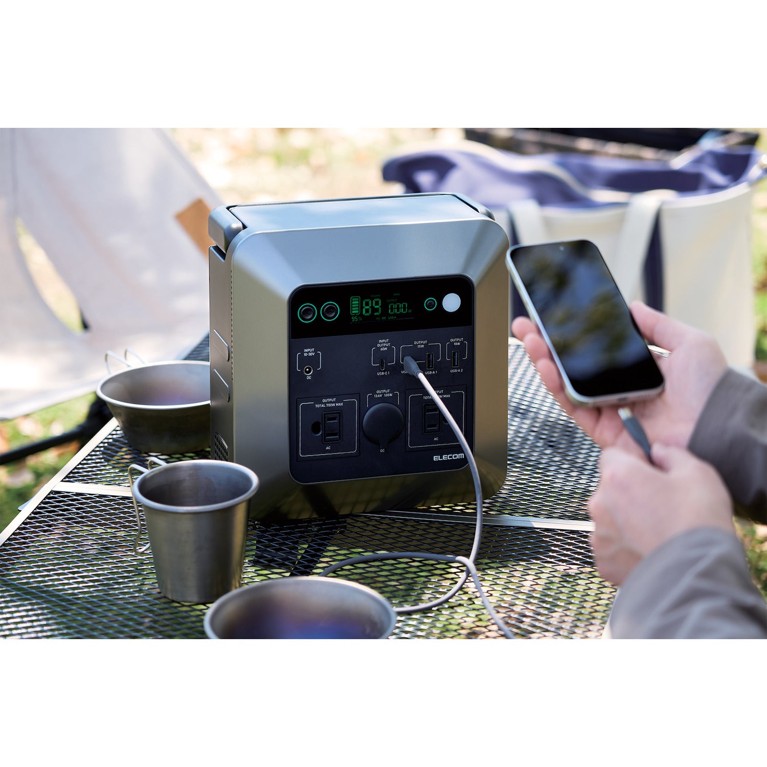 portable power stations for charging electronics | outdoor adventuring power bank