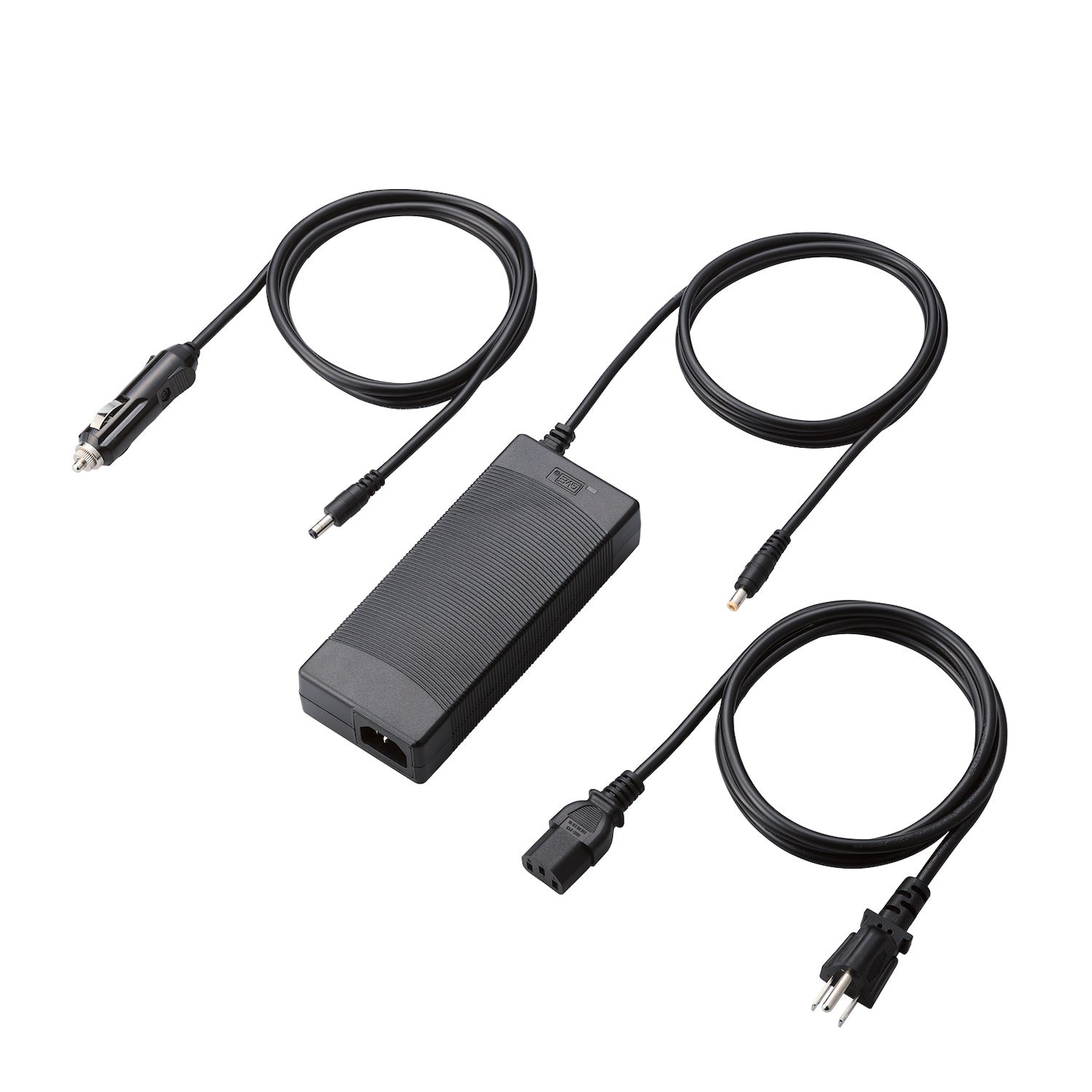 included cords for charging with the portable power station