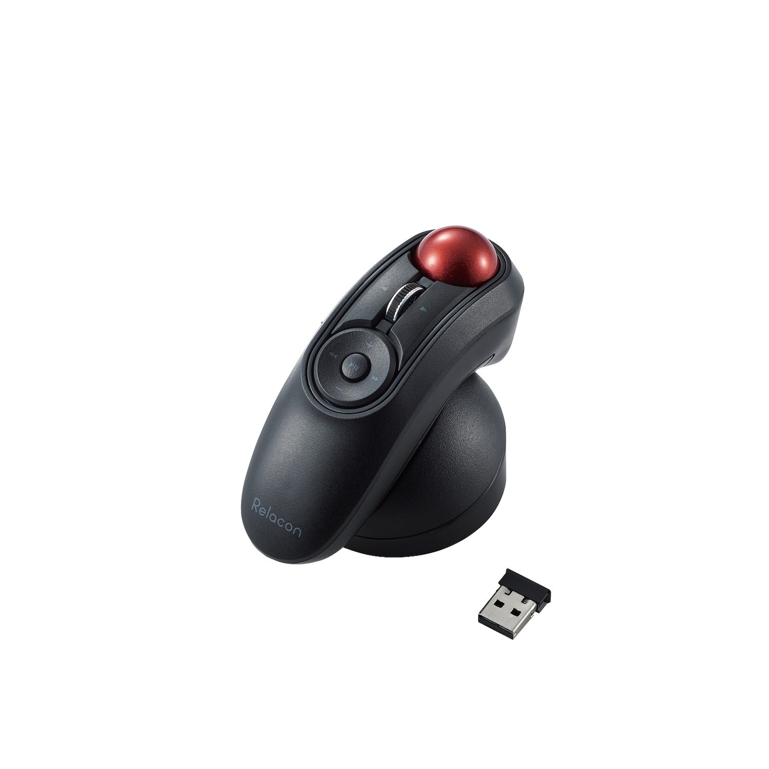 Relacon Handheld Trackball, Wireless USB Receiver | Elecom Gaming Mouse