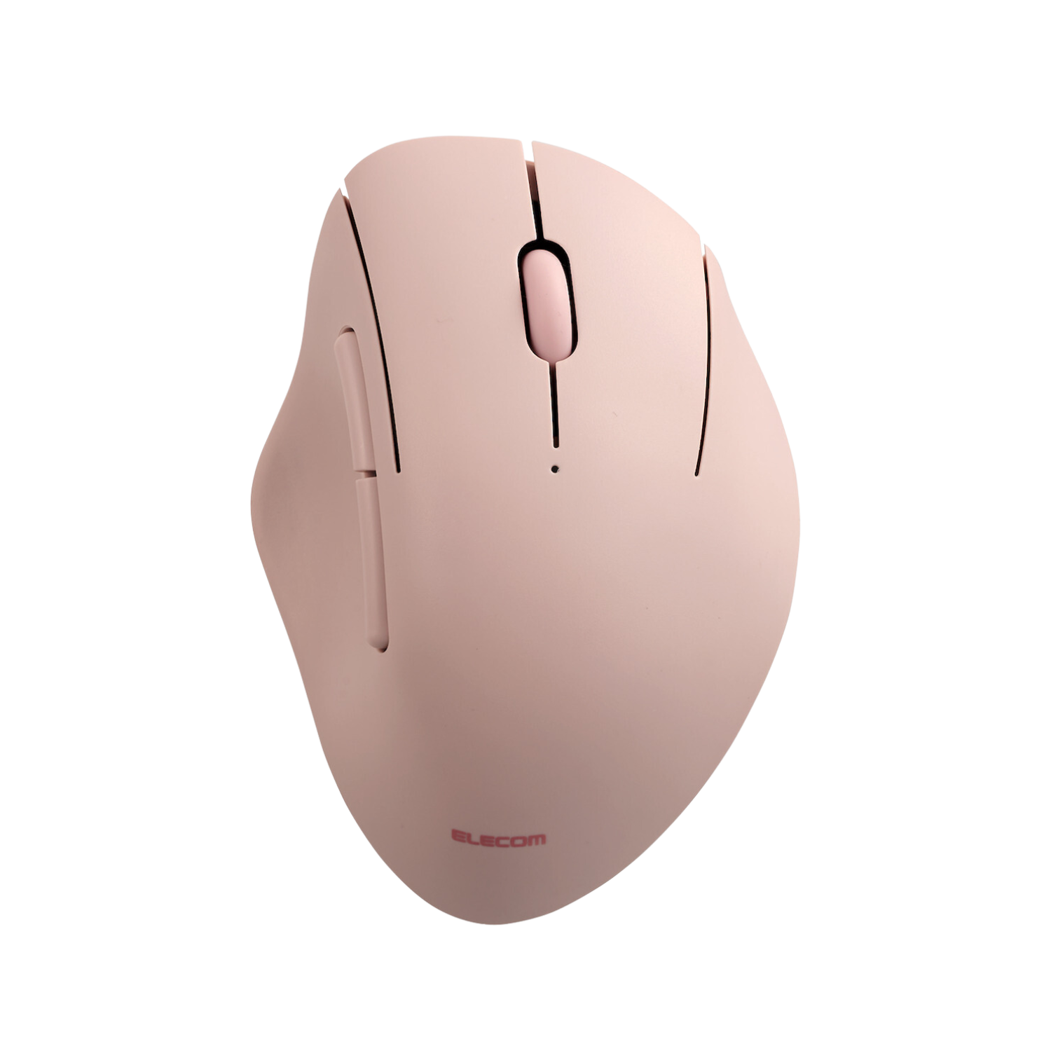 Pink SH20 Ergonomic Mouse Bluetooth Transparent Background | Elecom Ergonomic Bluetooth Mouse