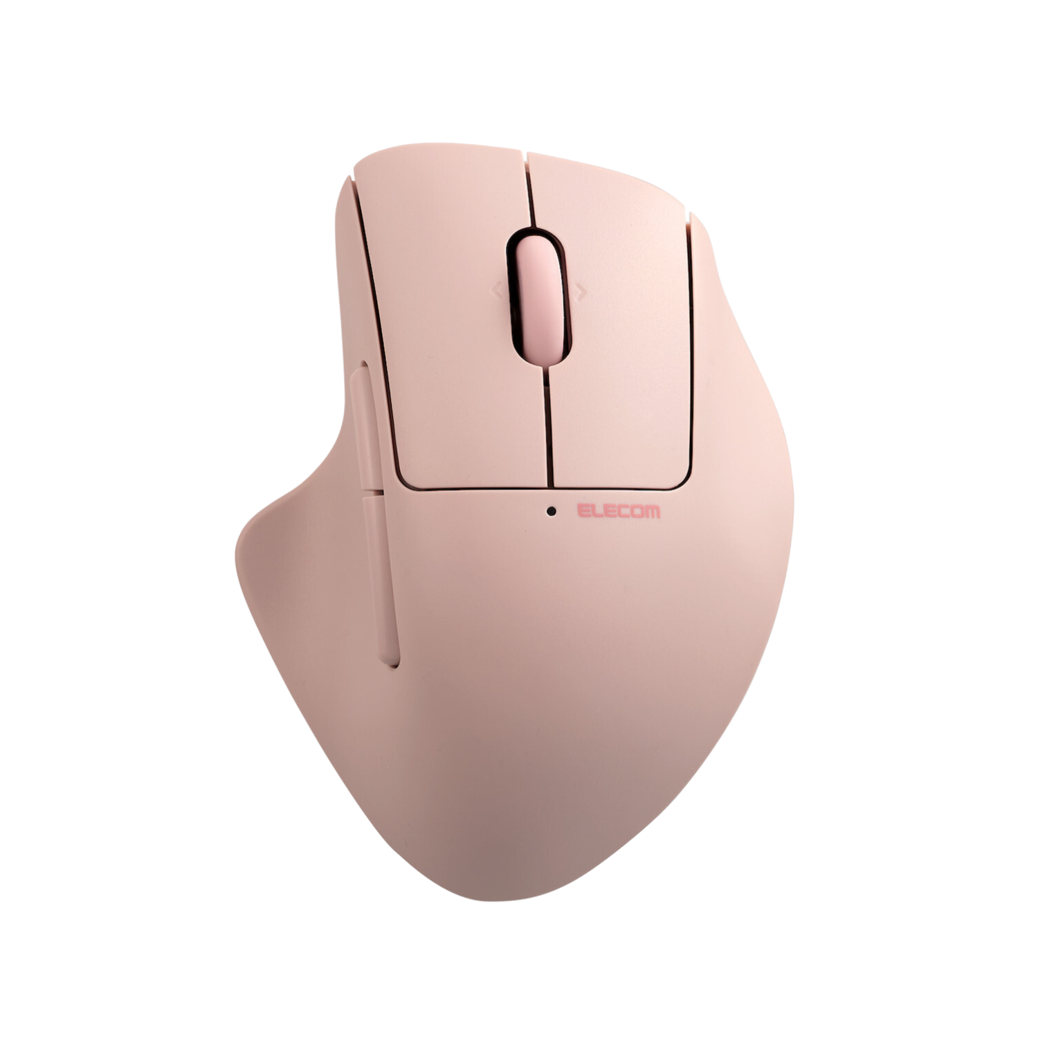 Pink SH30 Ergonomic Mouse Bluetooth Transparent Background | Elecom Ergonomic Bluetooth Mouse